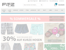 Tablet Screenshot of fit-z.com